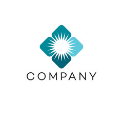 Sun organic Logo design, nature, people, technology, engineering, health, medical, automotive, political. education, abstract, sports, animal. adventure. food, round, green, typography, 