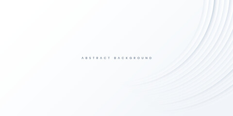 Wavy white light gray abstract background