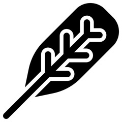 feather icon, vector illustration, simple design, best used for web, banner or presentation