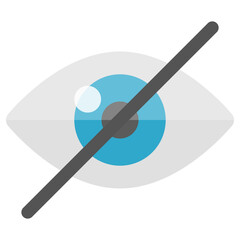 blind icon, vector illustration, simple design, best used for web, banner or presentation