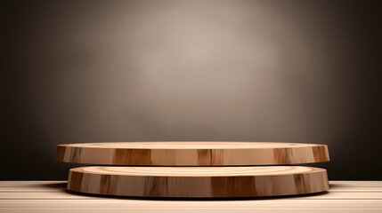 Modern round product advertising podium, booth, stage, product background, promotional event background