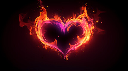 Romantic heart shaped Valentine's Day background for background, cards, flyers, posters, banners and cover designs etc.