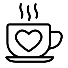 coffee gradient icon