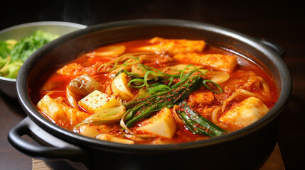 kimchi jjigae is korean style stew korean traditional