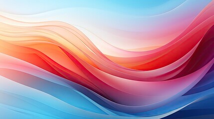 colorful gradient abstract modern background with waves concept
