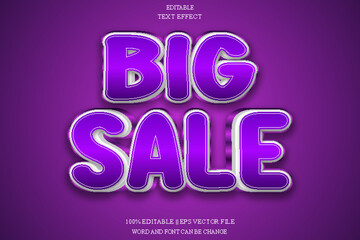 Big sale Editable Text Effect Emboss Gradient Style