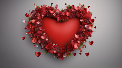 heart and love background