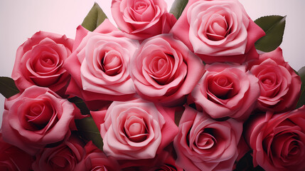 Naklejka premium Vibrant Valentine's Day background, love background