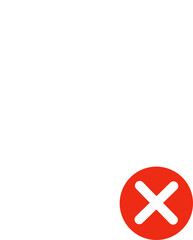 Obraz premium trash delete icon