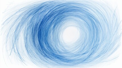 Hand drawn scrawl sketch line hatching circle . Blue Pen, pencil, pastel texture art grunge texture on white background. isolated on white background,. Created using Generative AI Technology