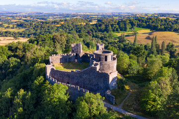 Dinefwr Castle from above - 706809655