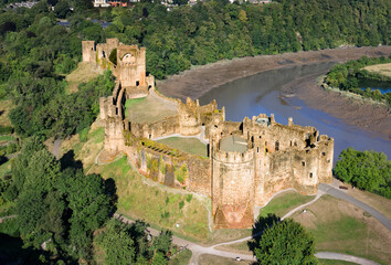 Chepstow Castle from above - 706809670