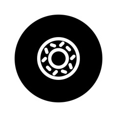 donut line circular icon