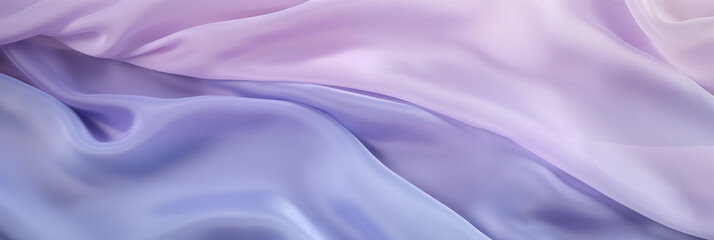 flowing lavender and violet chiffon silk fabric ultrawide background