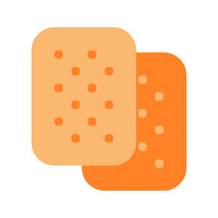 biscuit flat icon