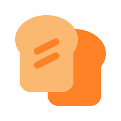 french toast flat icon