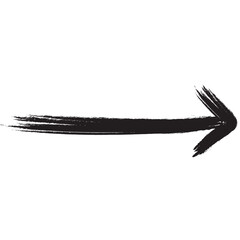 arrow marker isolated mark hand draw