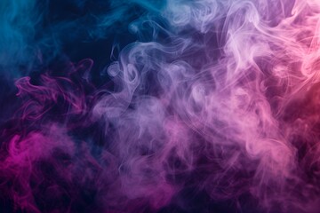Fototapeta na wymiar Abstract Pastel smoke on a dark background. Texture