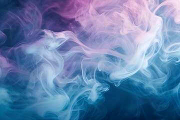 Obraz premium Abstract Pastel smoke on a dark background. Texture