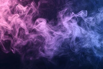 Fototapeta premium Abstract Pastel smoke on a dark background. Texture
