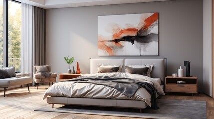 comfortable home bed concept