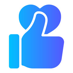 social media gradient icon