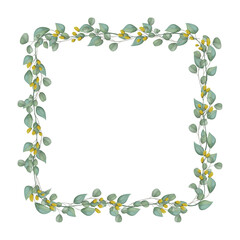 Vector leaf element ornament background design