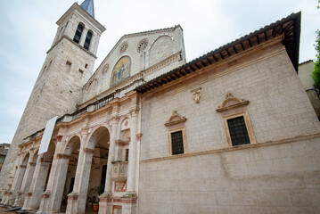 Spoleto Roman Cathedral - Italy