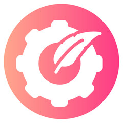 setting gradient icon