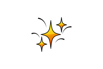 Star Highlight Note Sticker Design