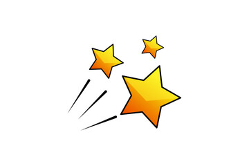 Star Highlight Note Sticker Design