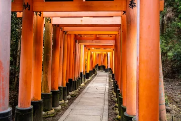 Tuinposter Japanese Gates © Jeff