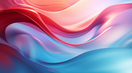Fototapeta premium Abstract liquid wave background with copyspace for your disign. Generative AI