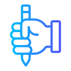 pencil gradient icon