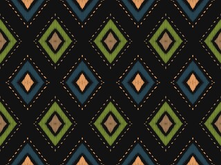 seamless geometric pattern with shapes