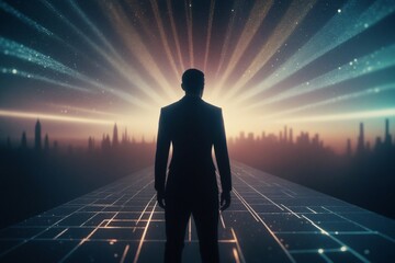 Concept of Future Technology Metaverse