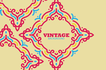 Islamic Arabic Background with Geometric pattern and Beautiful Ornament