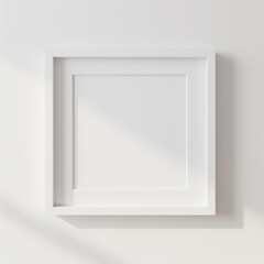 white square frame mockup