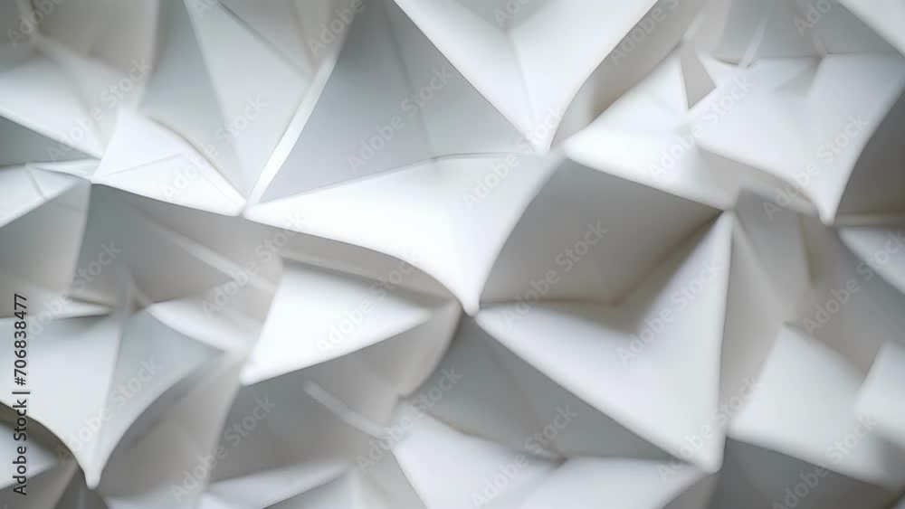 Poster a detailed macro shot of folded paper, showcasing the delicate balance between tension and compressi
