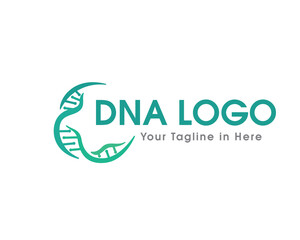 circle genetic evolution logo icon symbol design template illustration inspiration