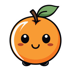 cute orange illustration