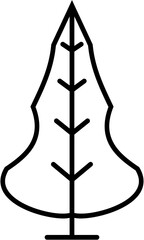 Simple and Minimalist Tree Illustration
