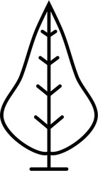 Simple and Minimalist Tree Illustration
