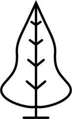Simple and Minimalist Tree Illustration
