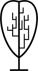 Simple and Minimalist Tree Illustration
