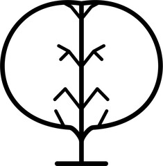 Simple and Minimalist Tree Illustration
