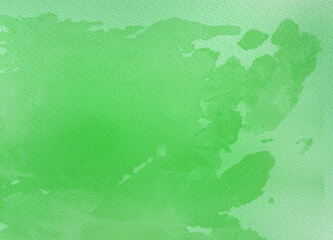 
Abstract watercolor on a white background. The color splashes on the paper.