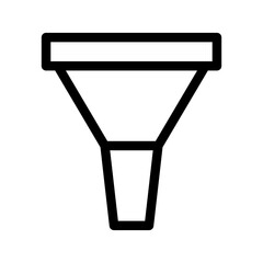 Filter Icon Vector Symbol Design Illustration