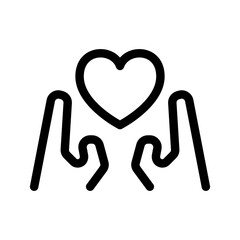 Care Icon Vector Symbol Design Illustration