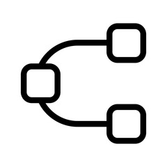 Obraz premium Node Icon Vector Symbol Design Illustration
